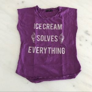 Girls Adorable Ice Cream Shirt